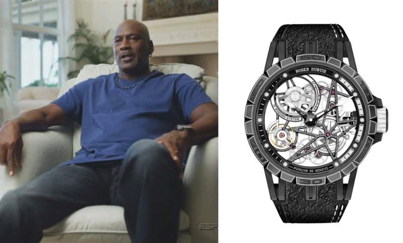 [名人表盒] 回憶人生的感人時刻，Michael Jordan戴了Roger Dubuis Excalibur Spider Pirelli