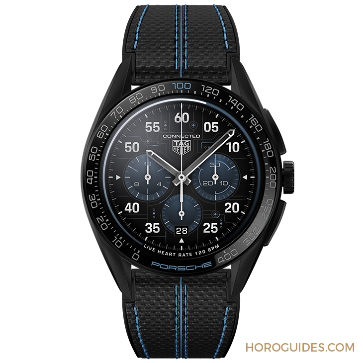 TAG HEUER - 可與保時(shí)捷車款連動(dòng)！ TAG Heuer Connected Calibre E4智能腕表保時(shí)捷特別版