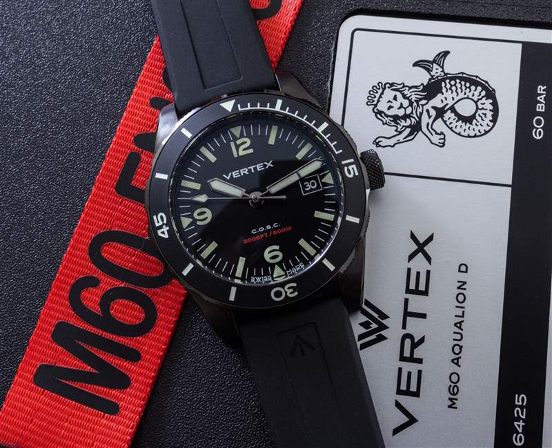 觀看評(píng)論：Vertex M60 AquaLion ISO 認(rèn)證潛水員