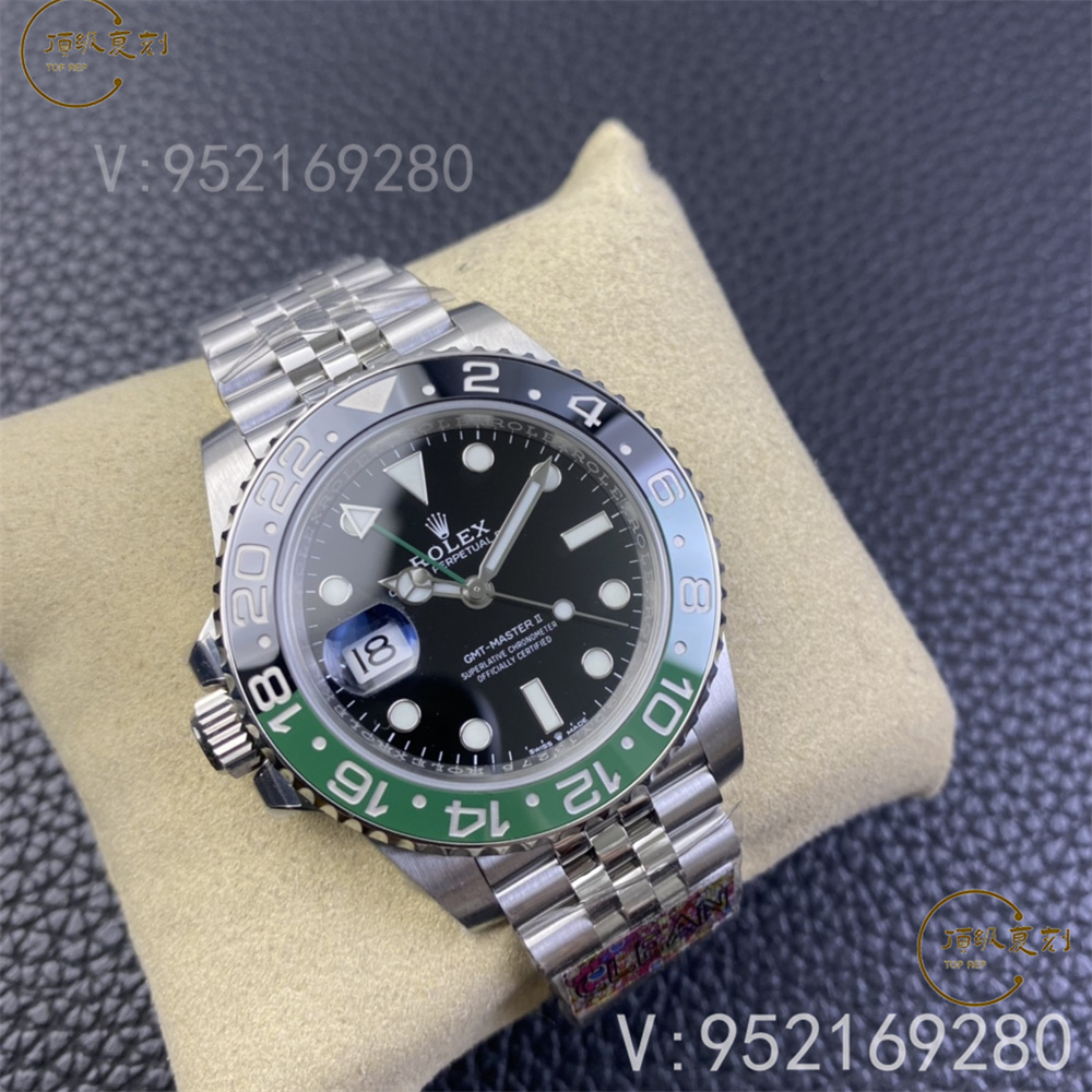 C廠clean廠勞力士格林尼治雪碧圈M126720VTNR左撇子復刻表做工評測