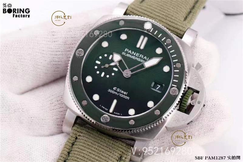 SBF廠(VS廠)沛納海pam1287綠潛行44mm腕表評(píng)測(cè)-復(fù)刻表