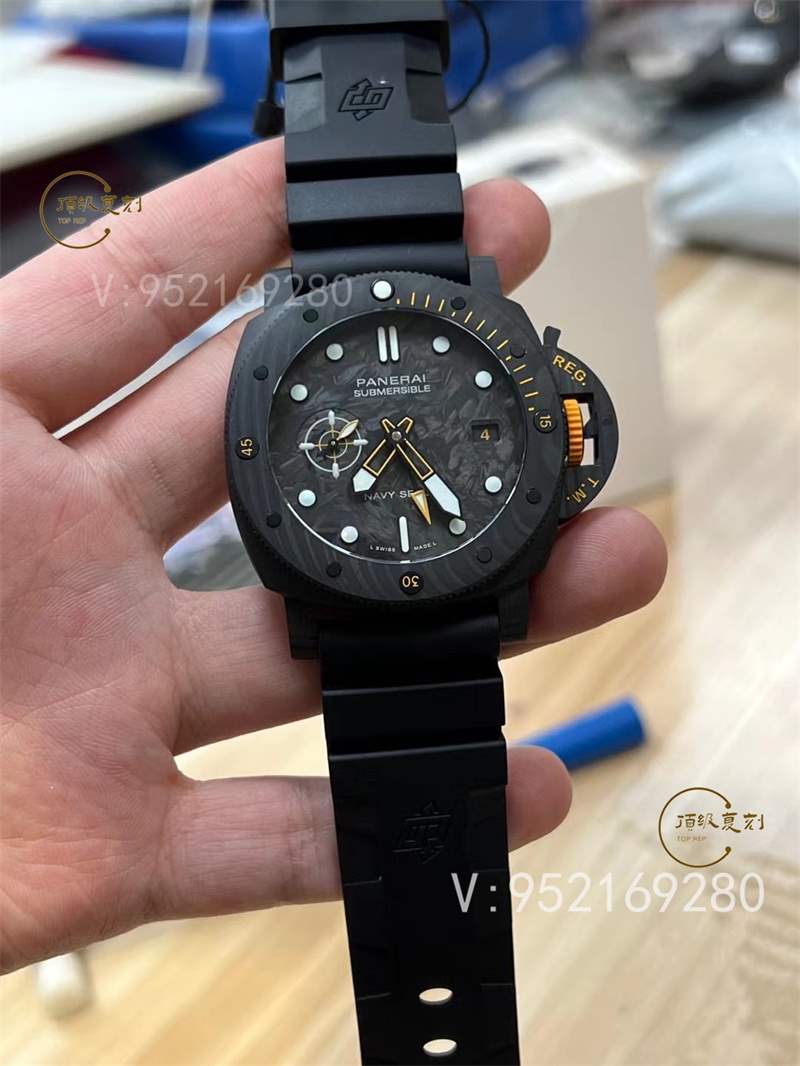 VS廠(SBF廠)沛納海碳纖維pam1324海豹突擊隊(duì)限量版做工評測