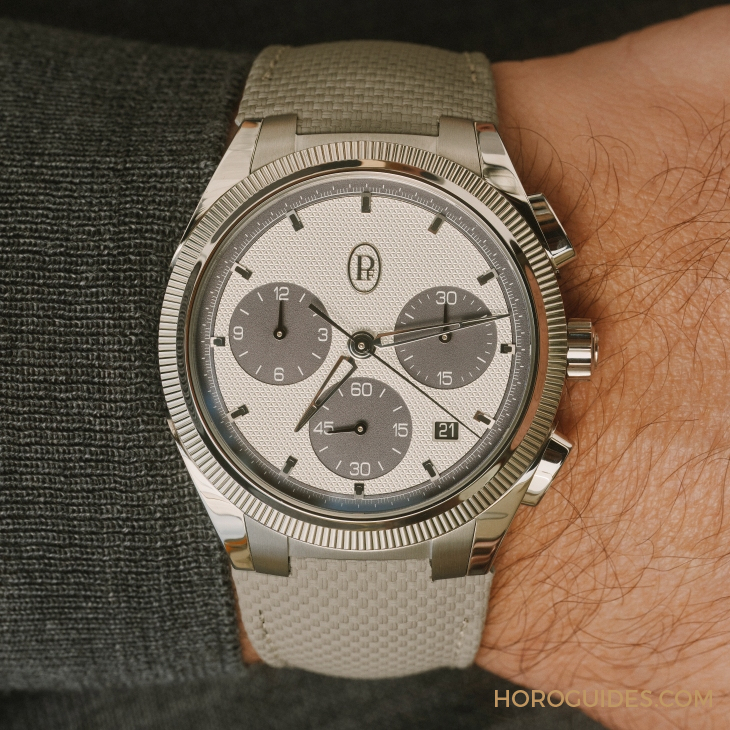PARMIGIANI FLEURIER - 優(yōu)雅三色演繹動感風尚|PARMIGIANI FLEURIER Tonda PF Sport計時碼表三款新表